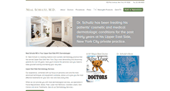 Desktop Screenshot of nealschultzmd.com