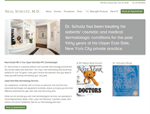 Tablet Screenshot of nealschultzmd.com